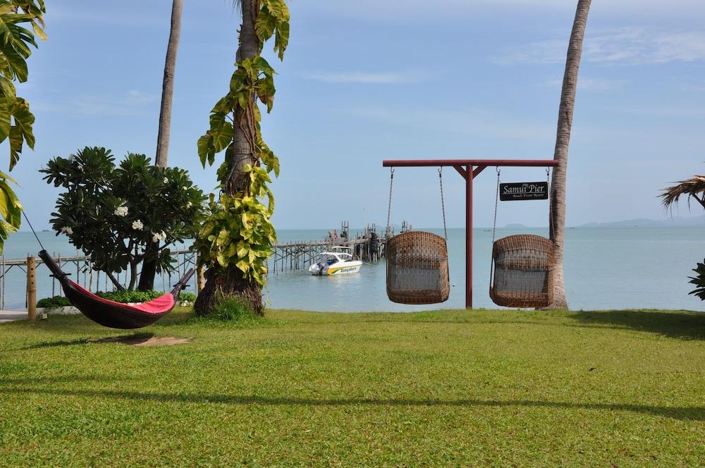 Samui Pier Beach Front & Resort Bang Rak Beach  Eksteriør bilde