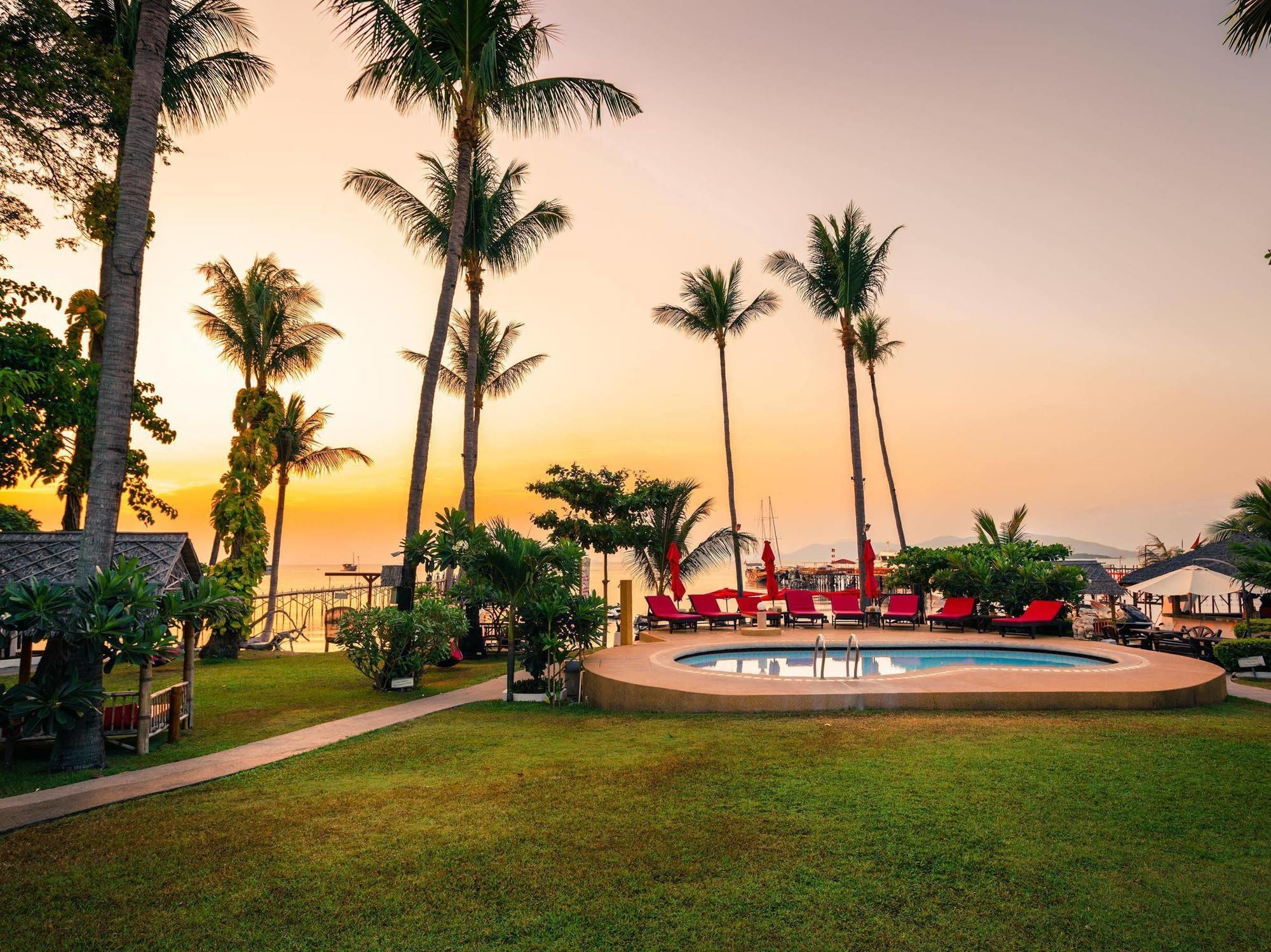 Samui Pier Beach Front & Resort Bang Rak Beach  Eksteriør bilde